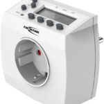 ANSMANN digitale week-tijdschakelklok AES5, wit