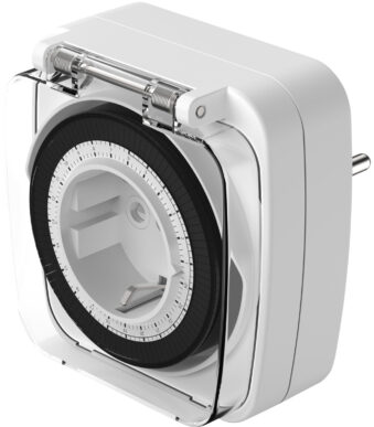 ANSMANN mechanische tijdschakelklok Outdoor AES7, wit