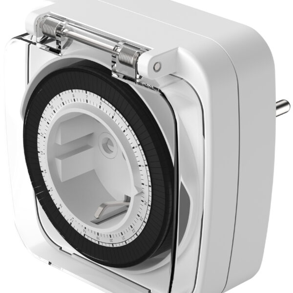 ANSMANN mechanische tijdschakelklok Outdoor AES7, wit