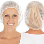 fHYGONORM baret-haarnetje Bettina Light, PP-vlies wit