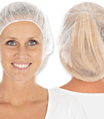 fHYGONORM baret-haarnetje Bettina Light, PP-vlies wit