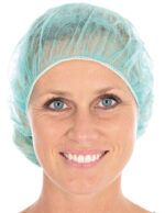 HYGOSTAR PP-baret-haarnetje Bettina, diameter: 530 mm, groen
