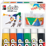 Marabu set acrylverf DO IT Craft Paint, 6 x 36 ml