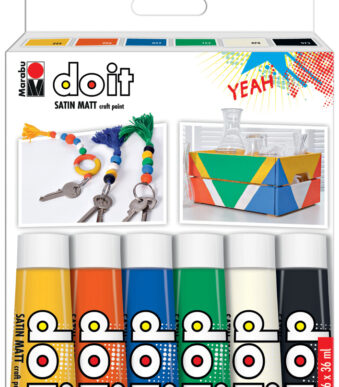 Marabu set acrylverf DO IT Craft Paint, 6 x 36 ml