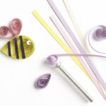 folia Quilling-Stift kort, 8 mm punt, van aluminium