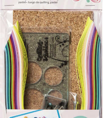 folia Quilling-set PASTEL, 290-delig