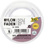 folia nylondraad op spoel, 0,3 mm x 100 m, transparant