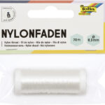 folia nylondraad op spoel, 0,3 mm x 70 m, transparant