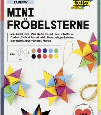 folia stroken vouwpapier voor freubelsterren, 350 x 10 mm, 130 g/m2, 100 stroken