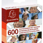 EXACOMPTA fotohoekjes, transparant, zelfklevend