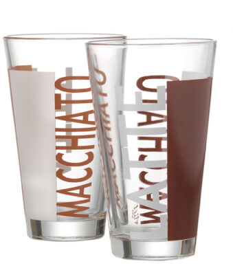 Ritzenhoff & Breker Latte-Macchiato-glas Coffeeparty, 330 ml