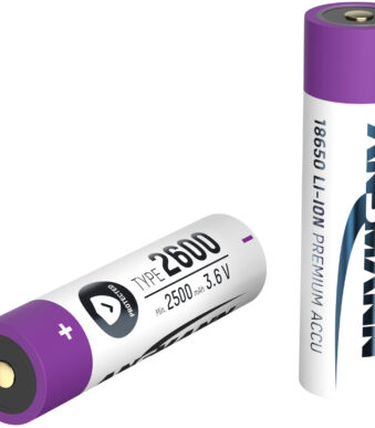 ANSMANN Li-Ion accu 18650, 3.6 V, 2600 mAh
