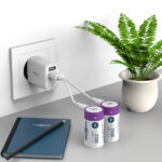 ANSMANN Li-Ion oplaadbare batterij Baby C met USB-C koppeling, 2 stuks in doosje