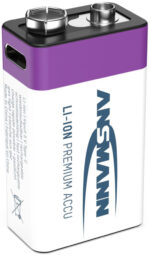 ANSMANN Li-Ion accu/batterij E-Blok met USB-C koppeling