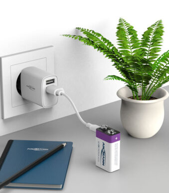 ANSMANN Li-Ion accu/batterij E-Blok met USB-C koppeling