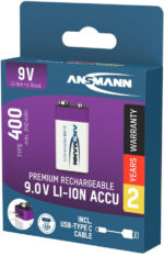 ANSMANN Li-Ion accu/batterij E-Blok met USB-C koppeling