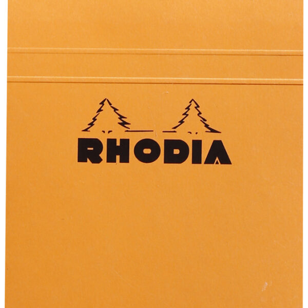 RHODIA schrijfblok no. 13, DIN A6, geruit, oranje