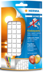 HERMA lijmpads, wit, verwijderbaar