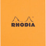 RHODIA schrijfblok met spiraal no. 13, DIN A6, geruit, oranje
