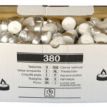 PAPSTAR theelichtjes, diameter: 38 mm, wit, los