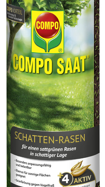 COMPO SAAT schaduwgazon-graszaad, 300 g voor 15 m2, strooibus