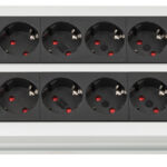 brennenstuhl stekkerdozenlijst Premium-Duo-Alu-Line, 16-voudig