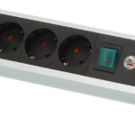 brennenstuhl desktop-stopcontactenlijst Alu-Office-Line, 4-voudig