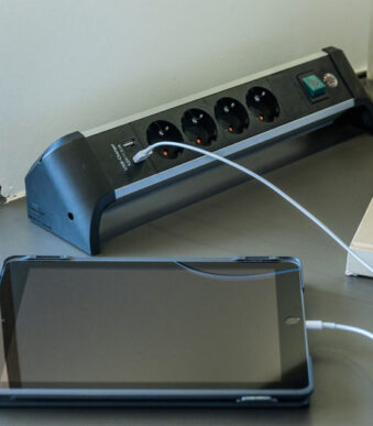 brennenstuhl stopcontactenlijst Alu-Office-Line, 4-voudig