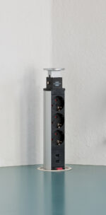 brennenstuhl stekkerdooseenheid ´Tower Power´, 3-voudig, USB