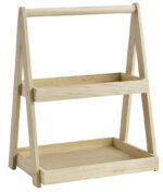 APS etagère VALO, 2-niveaus, eiken, 350 x 265 x 445 mm