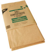 PAPSTAR compostzakken, bruin, 240 liter, 2 stuks