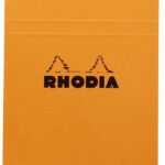 RHODIA schrijfblok no. 14, 110 x 170 mm, geruit, oranje