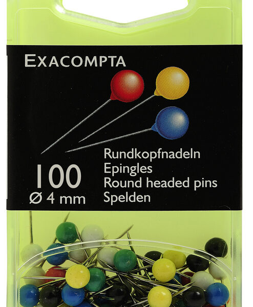 EXACOMPTA markeringsspelden, grootte: 4 mm, kleuren assorti