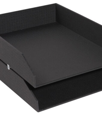 EXACOMPTA set brievenbakjes Office by Me, DIN A4+, zwart