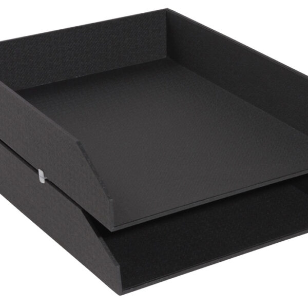 EXACOMPTA set brievenbakjes Office by Me, DIN A4+, zwart