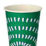 STARPAK kartonnen drinkbeker, 0,2 l, groen, 100 stuks