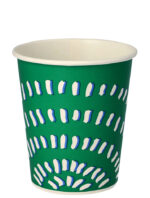 STARPAK kartonnen drinkbeker, 0,2 l, groen, 100 stuks