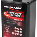 ANSMANN zink koolstof batterij, 4R25, 6 Volt