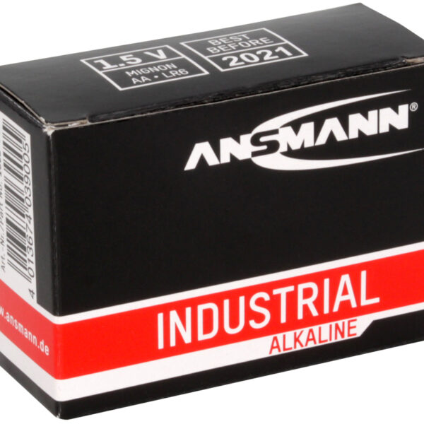 ANSMANN alkaline batterij 'Industrial', Mignon AA, doosje van 10