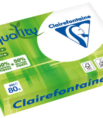 Clairefontaine universeel papier equality, A4, 80 g/m2, wit