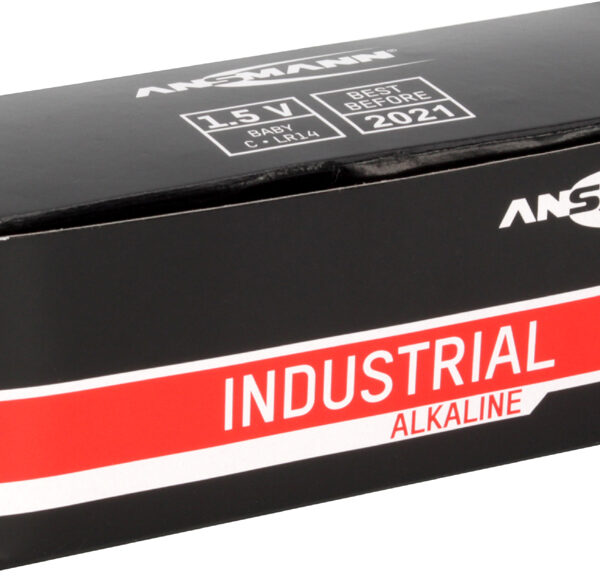 ANSMANN alkaline batterij 'Industrial', Baby C, doosje van 10