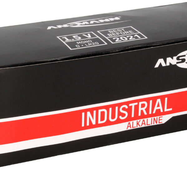 ANSMANN alkaline batterij 'Industrial', Mono D, doosje van 10