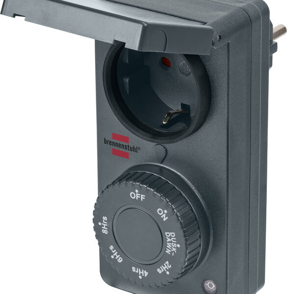 brennenstuhl tijdschakelklok met schemersensor DDT
