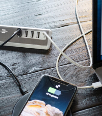 brennenstuhl estilo USB-multilader, 4x USB + 1x USB-C