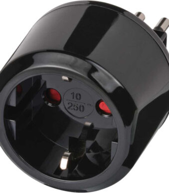 brennenstuhl reisstekker randaarde / Italië, zwart