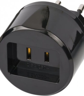 brennenstuhl reisstekker USA, met 2,5A zekering