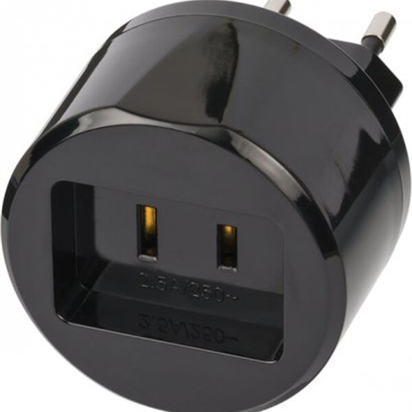 brennenstuhl reisstekker USA, met 2,5A zekering