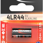 ANSMANN Alkaline batterij 4LR44, 6 Volt, 1 op blister
