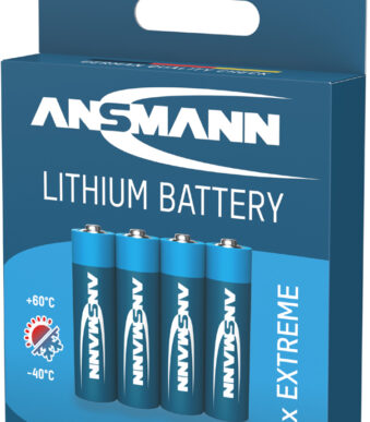 ANSMANN EXTREME LITHIUM batterij, Mignon AA, 4 op blister