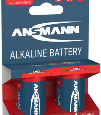 ANSMANN alkaline batterij ´RED´, Baby C LR14, 2 op blister